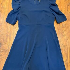Aqua Midnight Blue Dress
